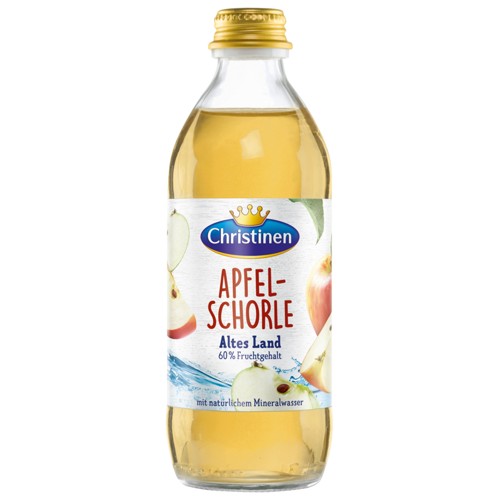 Christinen Apfelschorle 0.33l (MEHRWEG)