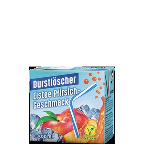 Durstlöscher Eistee Pfirsich 0,5l