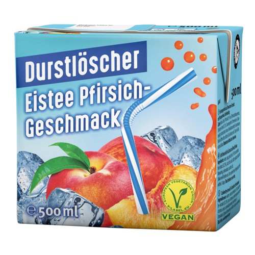 Durstlöscher Eistee Pfirsich 0.5l