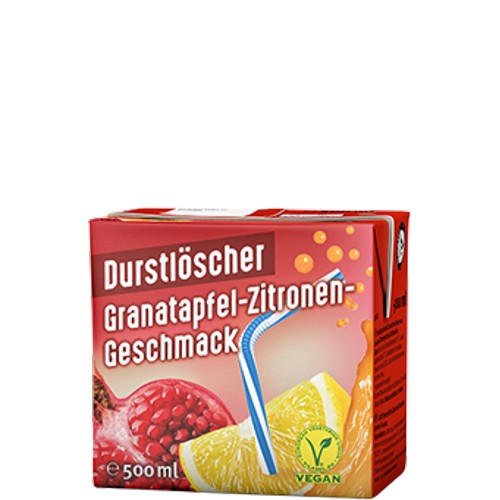 Durstlöscher Granatapfel Zitrone 0.5l