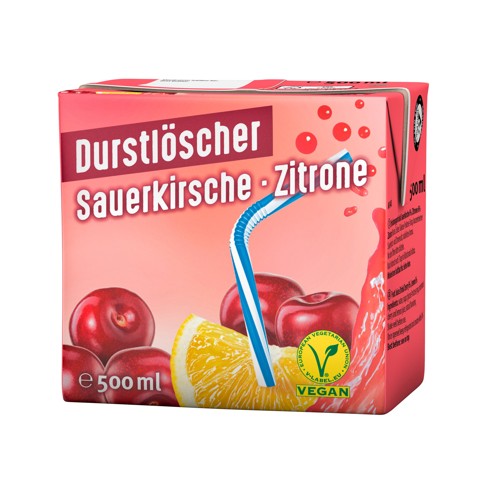 Durstlöscher Sauerkirsche-Zitrone 0.5l