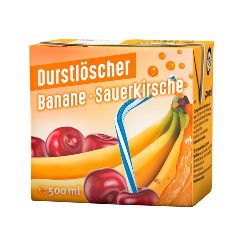 Durstlöscher Banane-Kirsch 0.5l