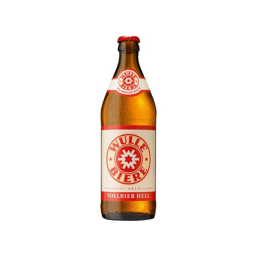 Wulle Vollbier Hell 5% - 0.5l (MEHRWEG)