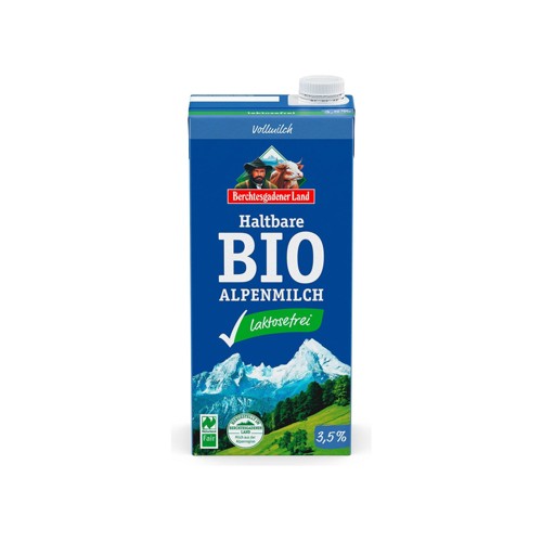 Berchtesgadener Land Bio H-Alpenmilch Laktosefrei 1.0l
