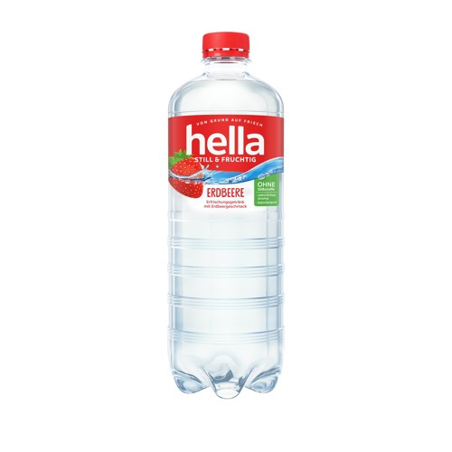 Hella Wasser mit Geschmack Erdbeere 0.75l (EINWEG)