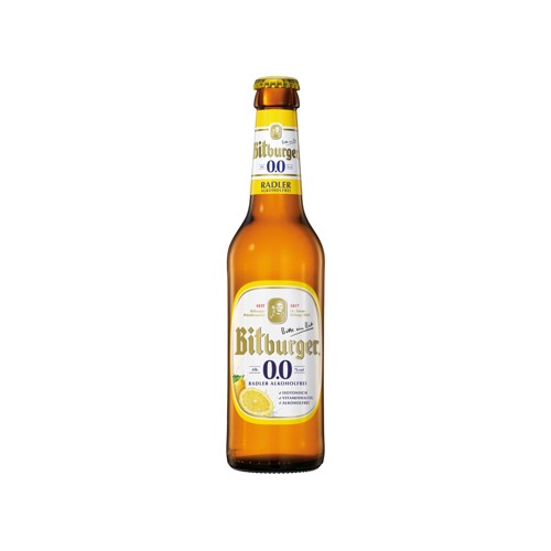 Bitburger Radler alkoholfrei 0.33l (MEHRWEG)