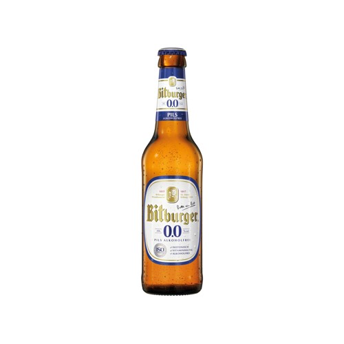 Bitburger Pils alkoholfrei 0.33l (MEHRWEG)