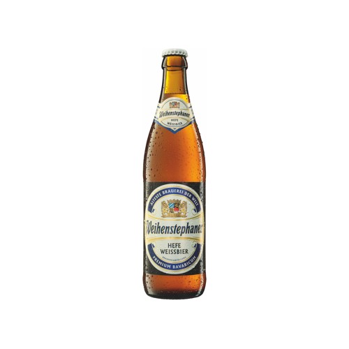 Weihenstephaner Hefeweissbier 0.5l (MEHRWEG)