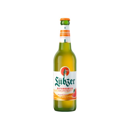 Lübzer Naturradler Grapefruit 0.5l (MEHRWEG)