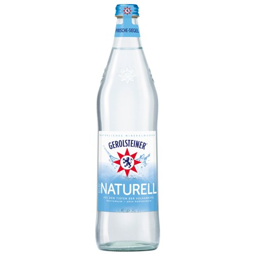 Gerolsteiner Mineralwasser Naturell 0.75l (MEHRWEG)