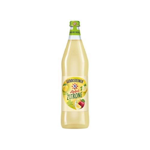 Gerolsteiner und Frucht Apfel-Zitrone 0.75l (MEHRWEG)