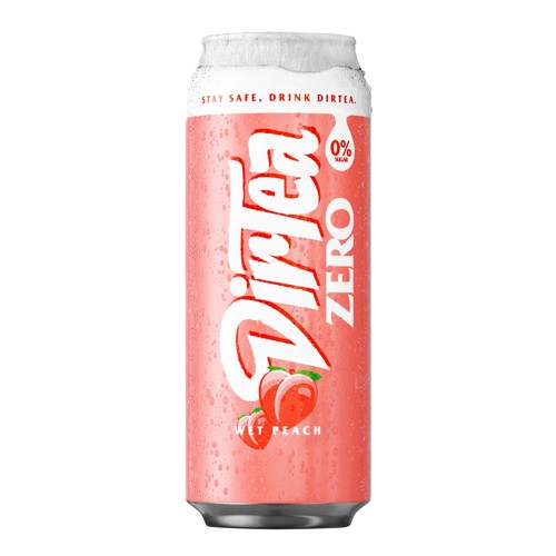 DirTea Wet Peach ZERO Eistee by Shirin David 0.5l (EINWEG)