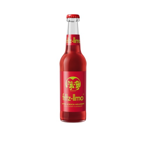 fritz-limo Apfel-Kirsch-Holunder 0.33l (MEHRWEG)