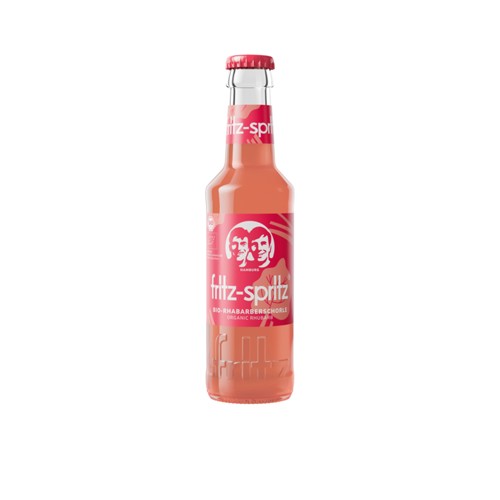 Fritz-spritz® biorhabarberschorle 0.2l (MEHRWEG)
