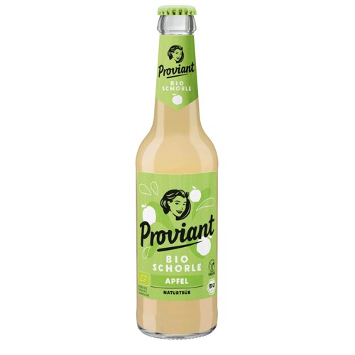 Proviant Apfelschorle (Bio) 0.33l (MEHRWEG)