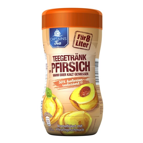 Gut & Günstig Instant Pfirsich-Teegetränk 400g