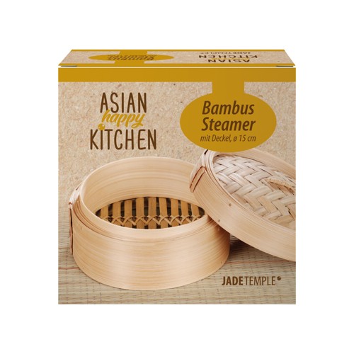 Jade Bambus Steamer mit Deckel 15cm 300g