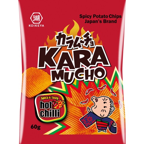 Koikeya Karamucho Potato Snack HOT 100g