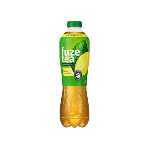 fuze tea Schwarzer Tee Zitrone 1.25l (EINWEG)