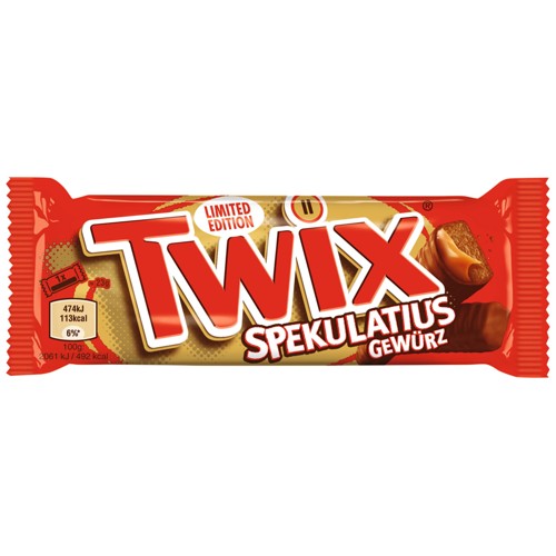 Twix Spekulatius Gewürz Schokoladenriegel 46g