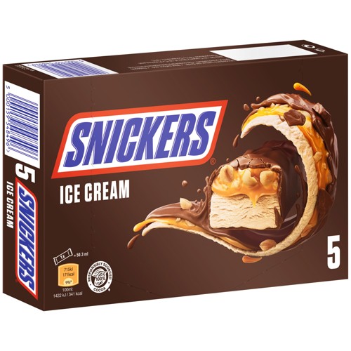 Snickers Eiscreme-Riegel Erdnuss-Karamell 0.252l