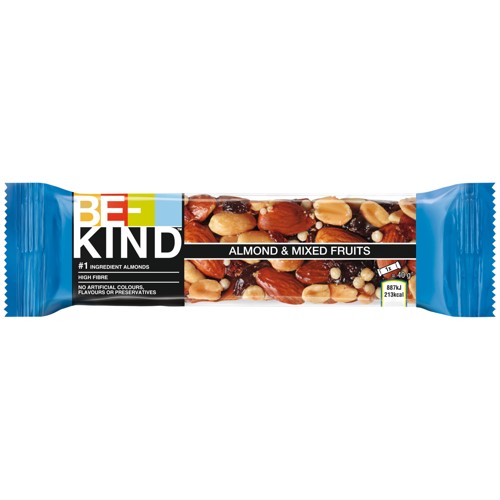 Be-Kind Almond & Mixed Fruits 40g