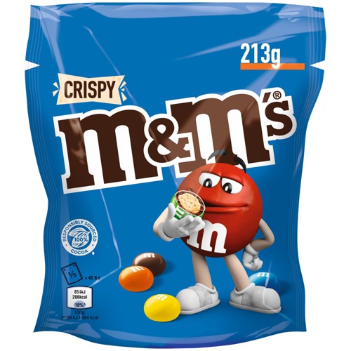 M&M's Schokolinsen Crispy 213g
