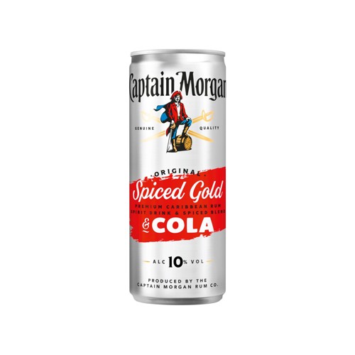 Captain Morgan Spiced Gold & Cola (EINWEG)