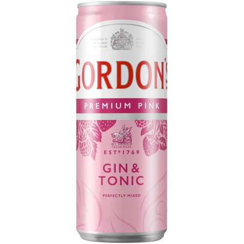 Gordon Premium Pink Gin & Tonic 0.25l (EINWEG)