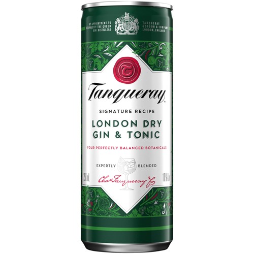 Tanqueray London Dry Gin & Tonic 0.25l (EINWEG)