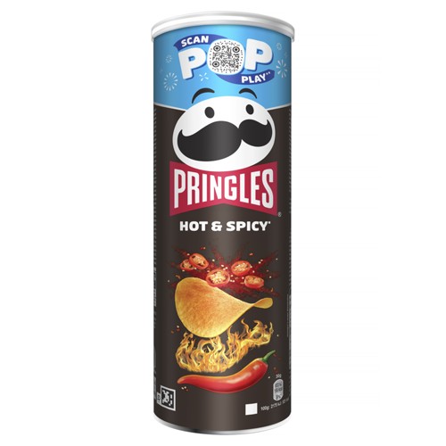 Pringles Chips Hot & Spicy 185g