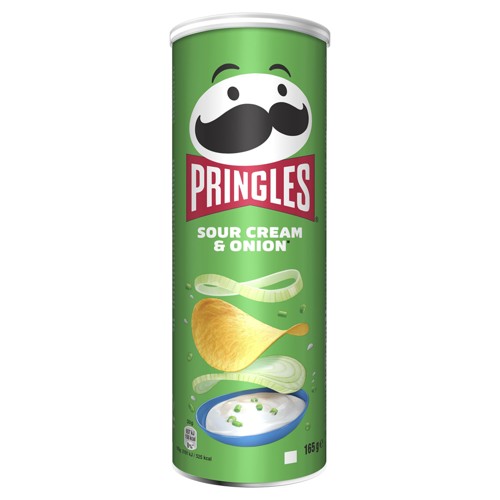 Pringles Sour Cream & Onion 165g