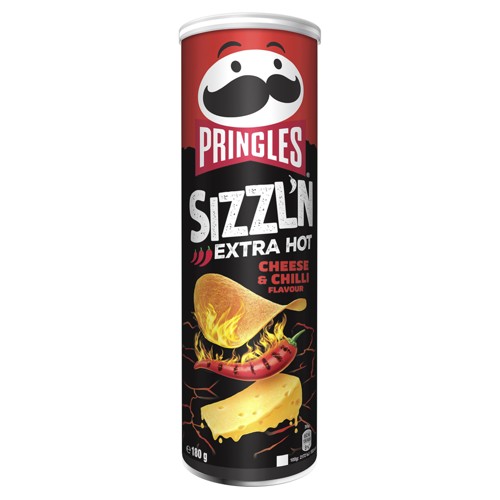 Pringles Sizzln Cheese & Chilli 180g