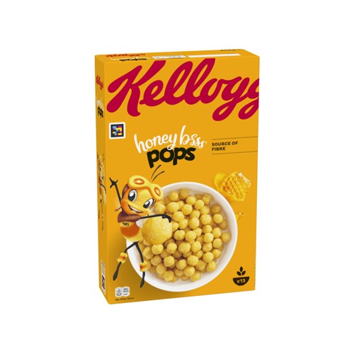 Kelloggs Honey Bsss Pops 400g