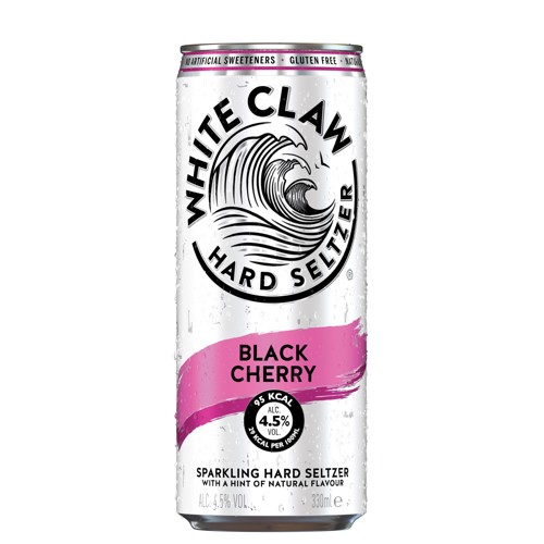 White Claw Hard Seltzer Black Cherry 0.33l