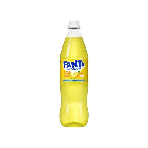 Fanta Lemon Zero ohne Zucker 1.0l (MEHRWEG)