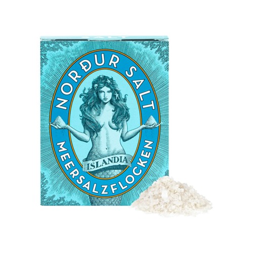 Nordur Meersalz isländische Meersalzflocken Natural 125g