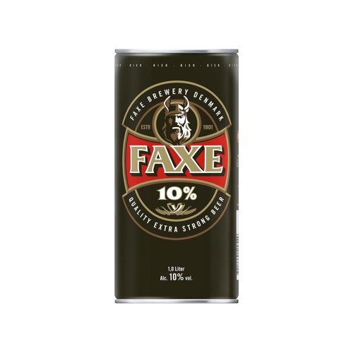 Faxe 10% Extra Strong Beer 1.0l (EINWEG)