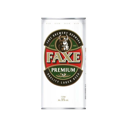FAXE PREMIUM Quality Lager Beer 1.0l (EINWEG)