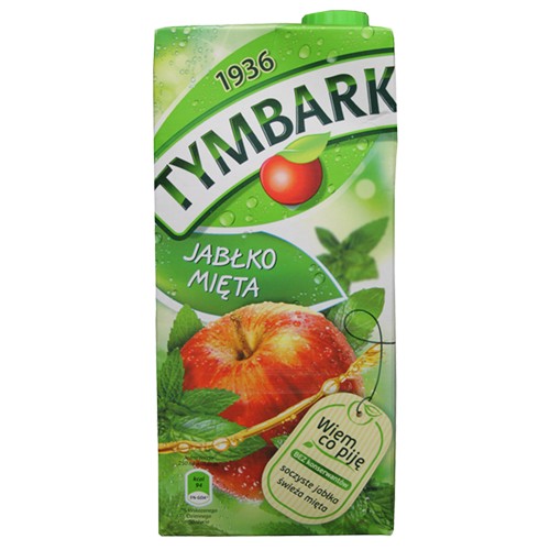 Tymbark Erfrischungsgetränk Apfel Minze 1.0l