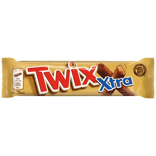 Twix Schoko-Karamell Riegel Xtra 75g