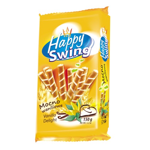 Happy Wafer Rolls with Vanilla Cream 150g