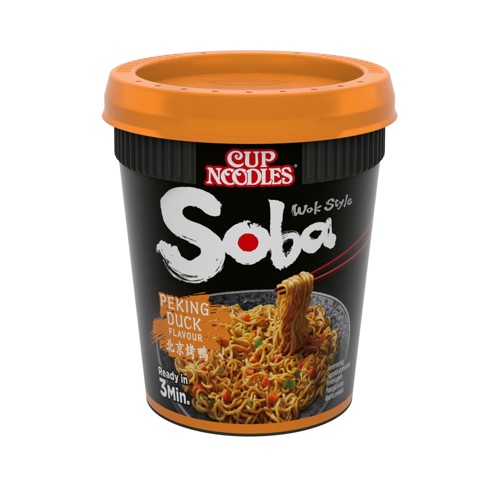 Nissin Peking Duck Soba Nudeln im Becher 87g