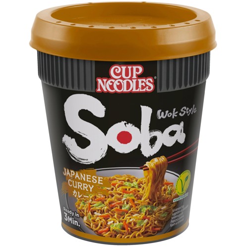 Nissin Cup Noodles Soba Japanese Curry 90g