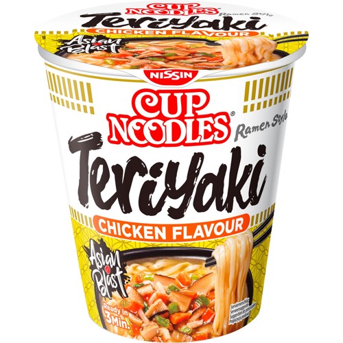 Nissin Instant-Cup Nudeln Chicken Teriyaki 67g