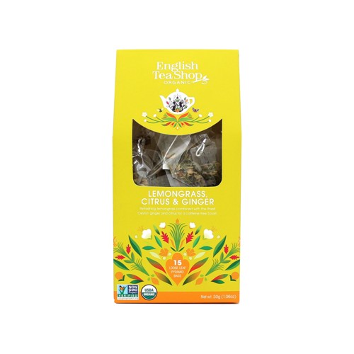 English Tea Shop Lemongras-Ingwer-Zitrusfrüchte 15Stk 30g