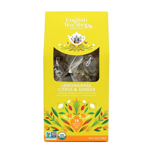 English Tea Shop Lemongras-Ingwer-Zitrusfrüchte 15Stk 30g