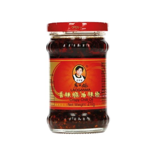 Lao Gan Ma Crispy Chiliöl a 210g