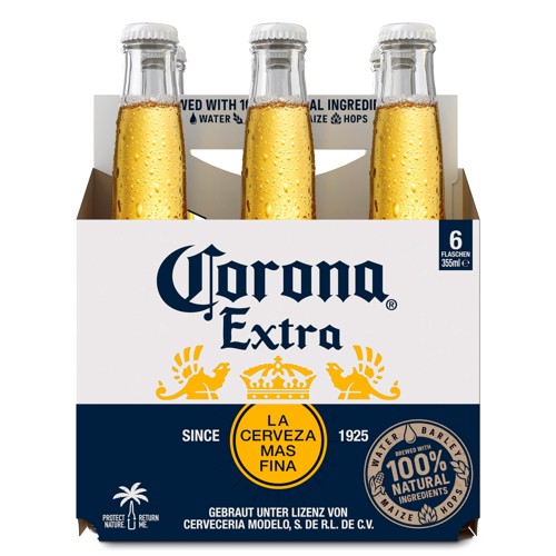 Corona Extra 6 x 0.355l (MEHRWEG)