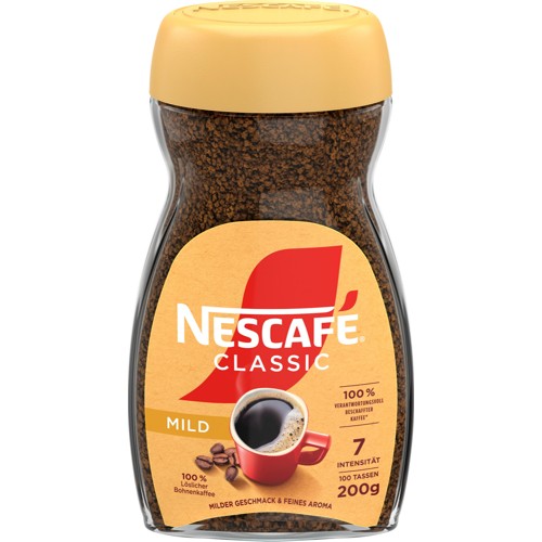 Nescafe Mild löslicher Kaffee 200g